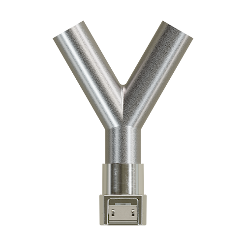 Y-Shaped Inlet Branch For 2 Flexible Hoses